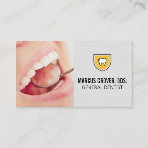 Clean Teeth munkontroll Visitkort