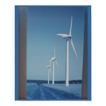 CLEAN Vind Energy Gaint Wheel Fläkt på markberget