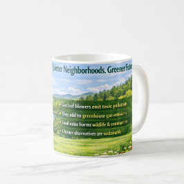 Cleaner Air Eco Awareness Mug  Kaffemugg