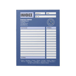 Cleaning Company | Custom Logo Cleaning Service Anteckningsblock