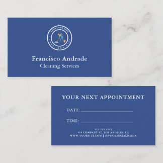 Cleaning Company | Custom Logo Cleaning Service Tidsbeställning Kort