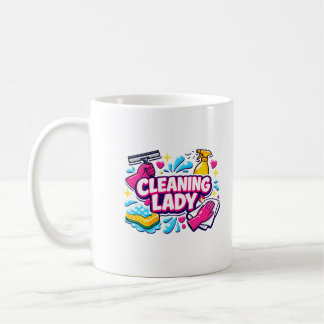 Cleaning Lady Housekeeping Cleaning Lover Kaffemugg