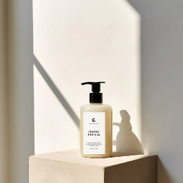 Cleanser Big Pump Flaska-etikett Fraktsedel