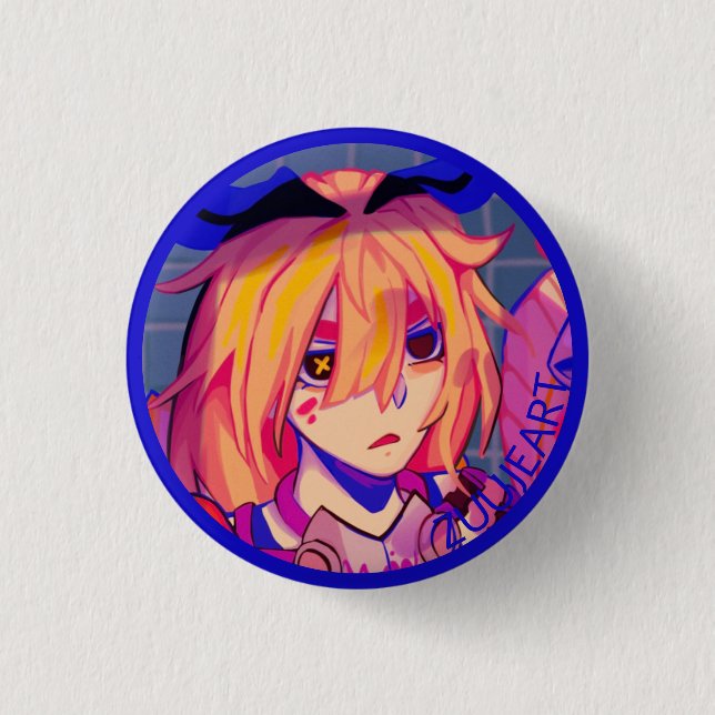 Cleanup girl Button Knapp (Framsida)