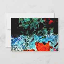 Clear abstract invitation.Ordinary recycle texture Inbjudningar