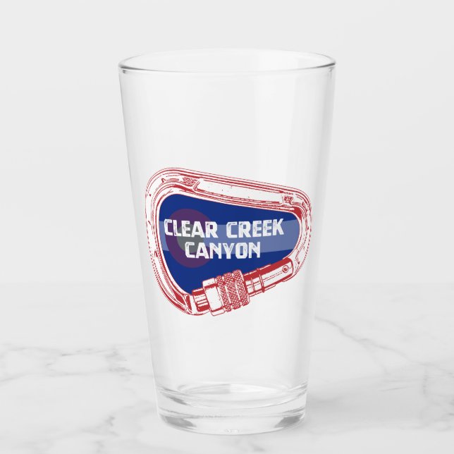 Clear Bäck Canyon Colorado Climate Carabiner Glaskopp (Framsida)