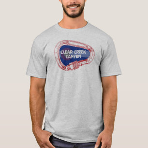 Clear Bäck Canyon Colorado Climate Carabiner T Shirt