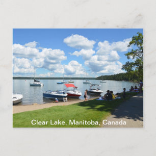 Clear Sjö, National Park, Manitoba, Kanada Vykort