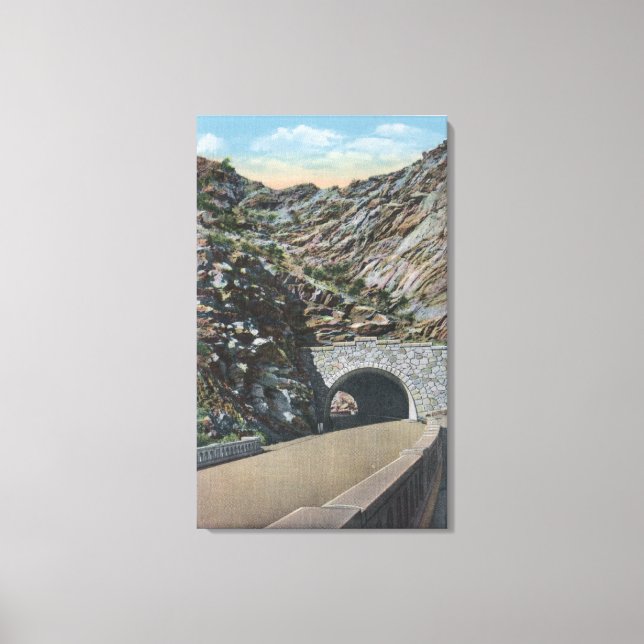 Clear Vatten Canyon, Colorado Canvastryck (Framsida)