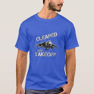 Clearad för start - Piloter Fighter Jet Älskare T Shirt