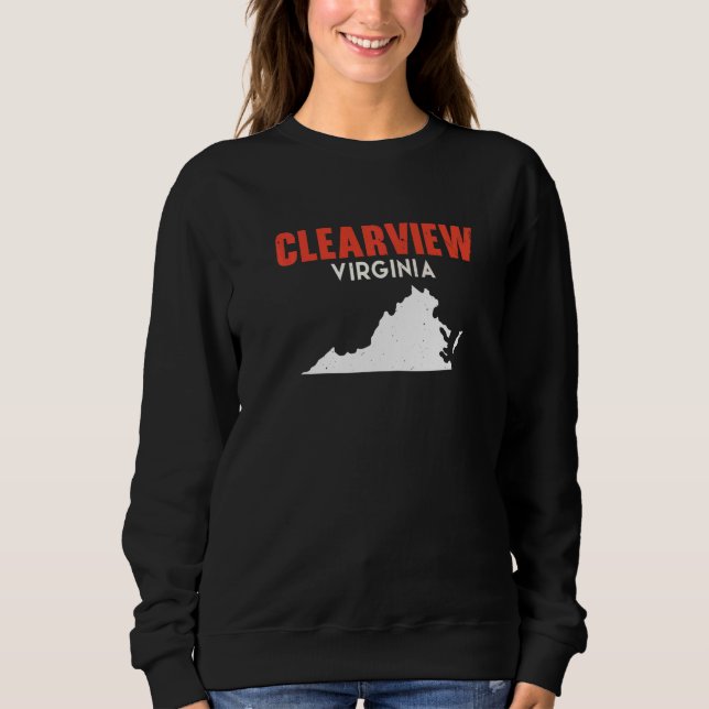 Clearview Washington USA State America Travel Wash T Shirt (Framsida)
