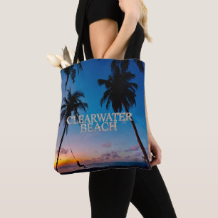 Clearwater Beach Florida All-Over-Print Totebag Tygkasse