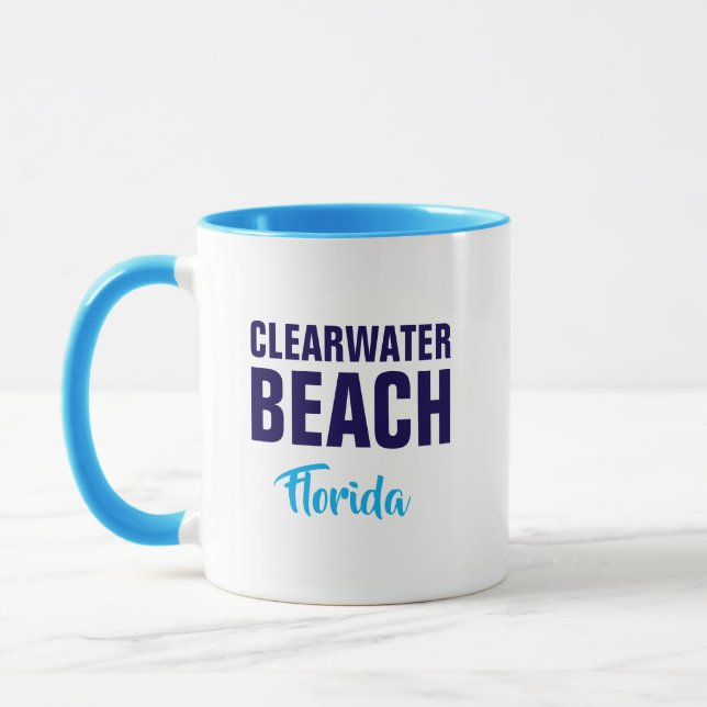 Clearwater Beach Florida Coffee Mug Mugg (Vänster)