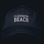 Clearwater Beach Florida Embroidered Baseball Hat Broderad Keps<br><div class="desc">Clearwater Beach Florida Embroidered Baseball Hat</div>