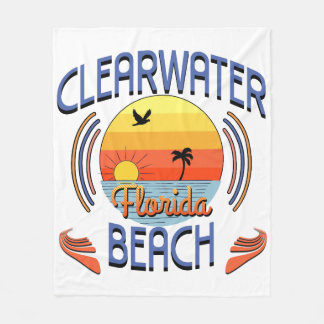 Clearwater Beach, Florida Fleecefilt