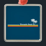 Clearwater Beach Florida Julgransprydnad Metall<br><div class="desc">Clearwater Beach mjuka vatten och vita sand lockar avslappningssökande i drovar. Efter några timmars simning eller slungning kan bönorna spela volleyball eller gå rullande eller pikande på den intilliggande strandpromenaden.</div>