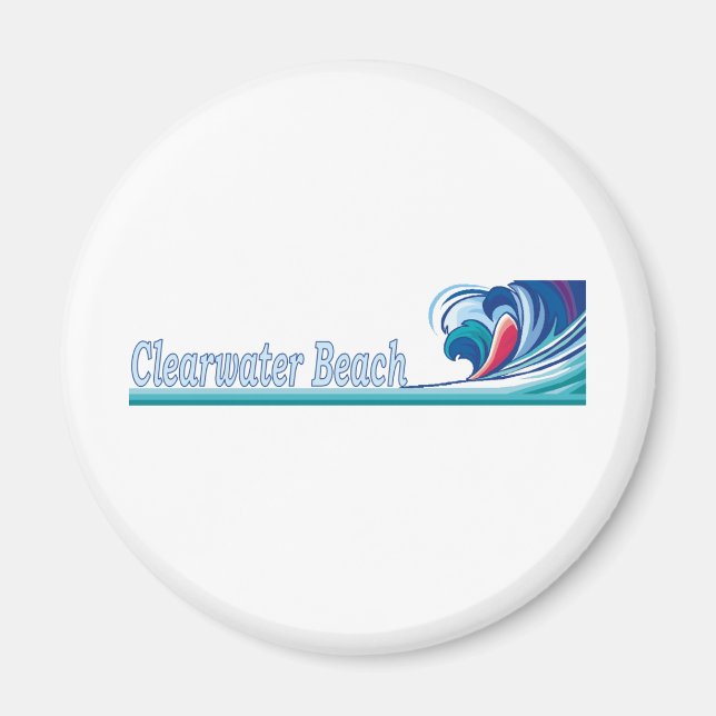Clearwater Beach, Florida Magnet (Framsidan)