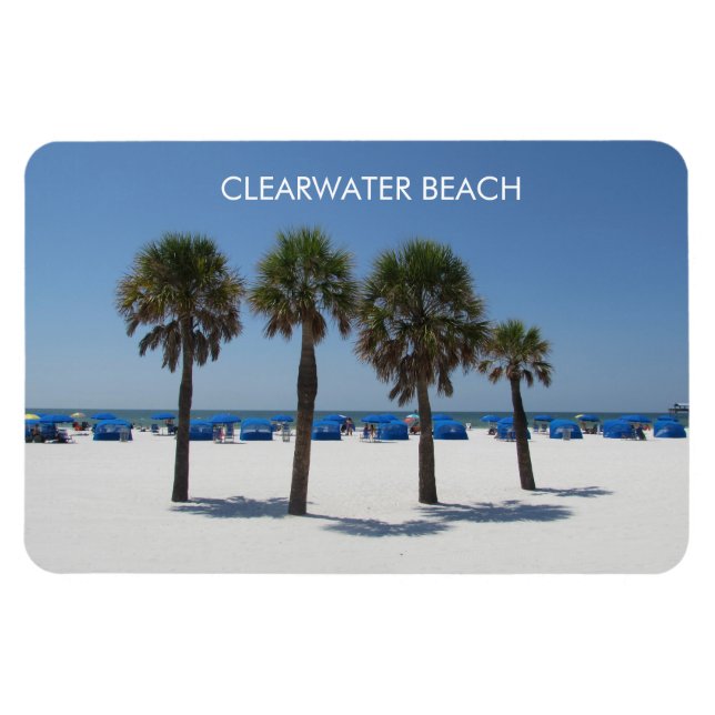 Clearwater Beach Florida Magnet (Horisontell)
