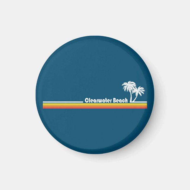Clearwater Beach Florida Magnet (Framsidan)
