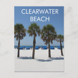 Clearwater Beach Florida Postcard Vykort