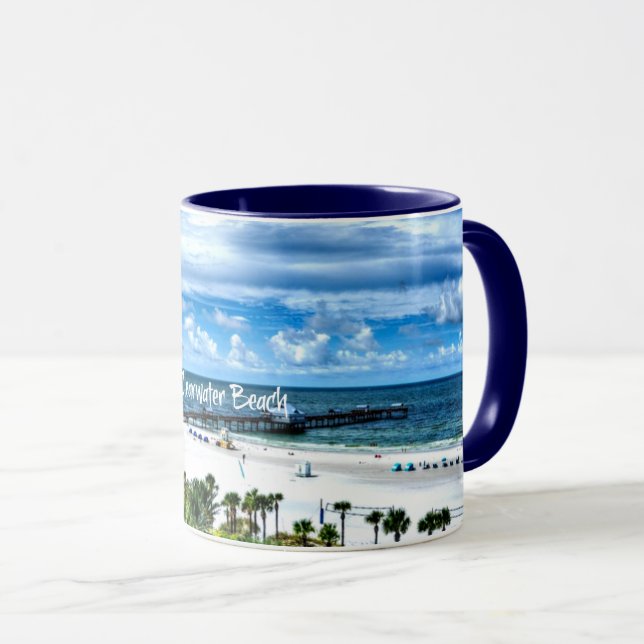 Clearwater Beach, Florida, semesterdestination Mugg (Framsida höger)