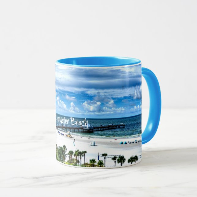 Clearwater Beach, Florida, semesterdestination Mugg (Framsida höger)