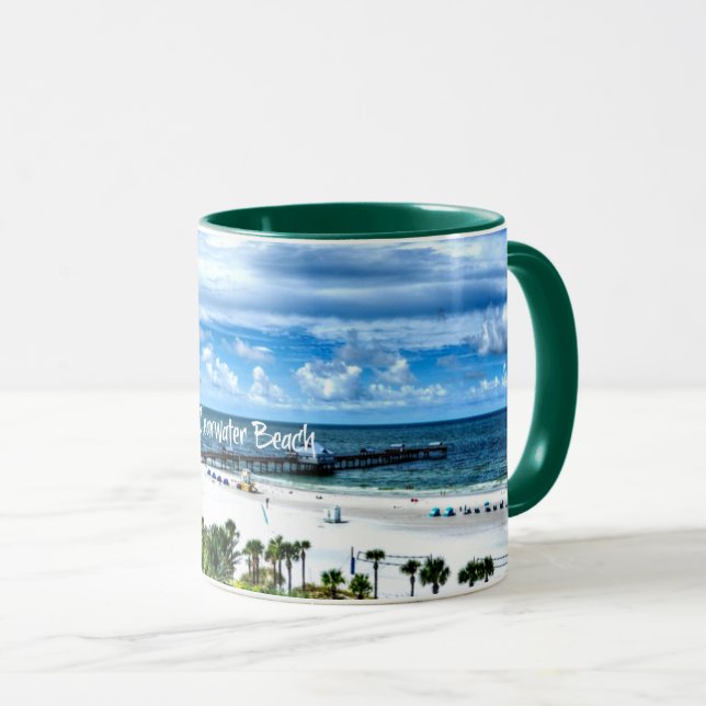 Clearwater Beach, Florida, semesterdestination Mugg (Framsida höger)