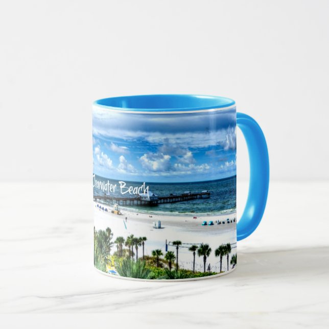 Clearwater Beach, Florida, semesterdestination Mugg (Framsida höger)