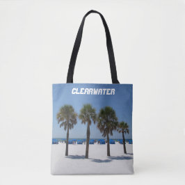 Clearwater Beach, Florida Tote Bag Tygkasse