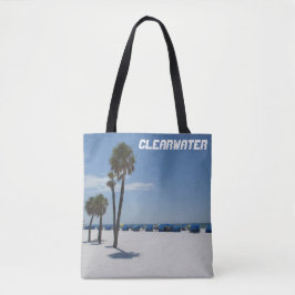 Clearwater Beach, Florida Tote Bag Tygkasse