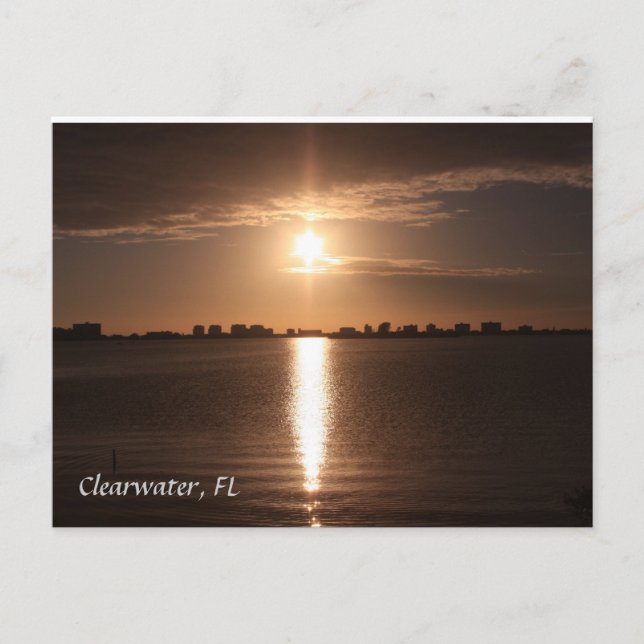 Clearwater Beach, Florida Vykort (Framsida)