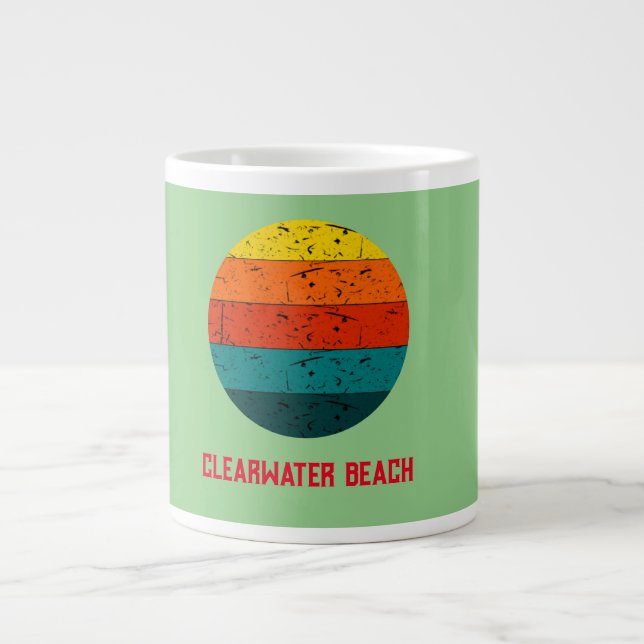 Clearwater Beach Jumbo Mugg (Framsidan)