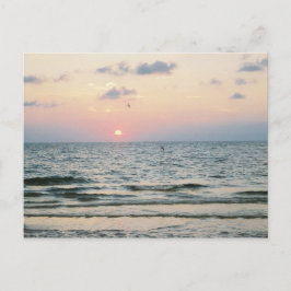 Clearwater Beach sunset vycard Vykort