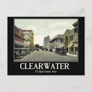 Clearwater FL, Florida, Vintage Vykort