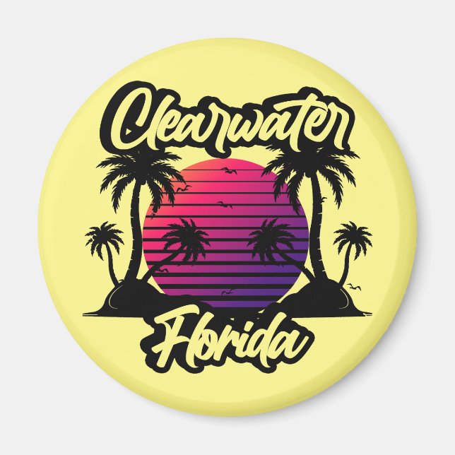 Clearwater Florida Magnet (Framsidan)