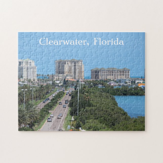 Clearwater Florida Pussel (Horisontell)
