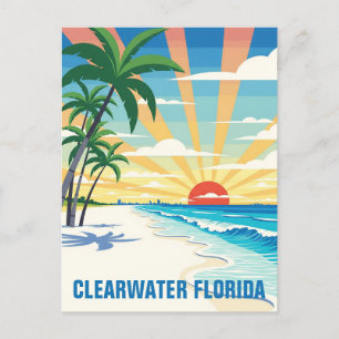 Clearwater Florida Travel Vykort