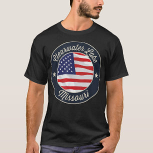 Clearwater Sjö - Patriotic Missouri Souvenir T-Sh T Shirt