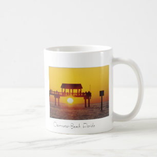 Clearwater strand, Florida kaffemugg