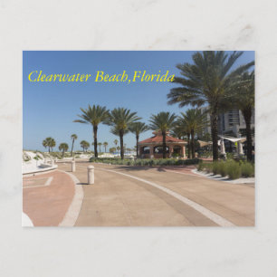 Clearwater strand Florida Vykort