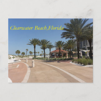 Clearwater strand Florida Vykort