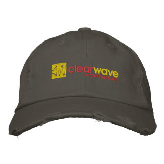 Clearwave Recording Studio Hat Broderad Keps