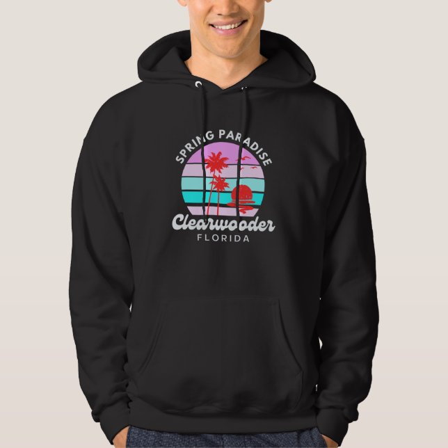 Clearwooder Florida  Philadelphia Slang Spring Par Hoodie (Framsida)
