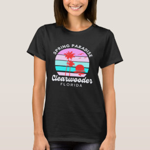Clearwooder Florida Philadelphia Slang Vår Par T Shirt