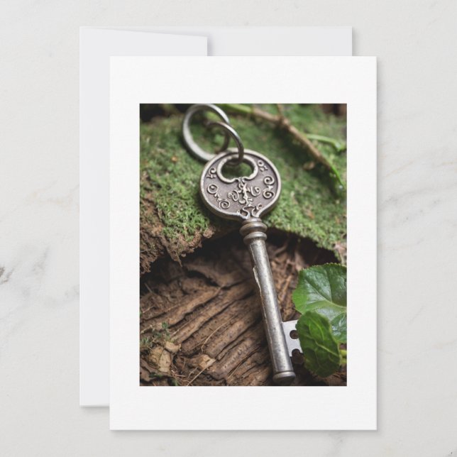 clef et arbre inbjudningar (Framsida)