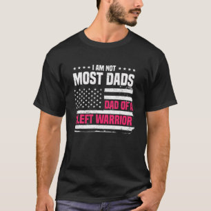 Cleft Lip Palate Pappa American Flagga 4:e juli-Tj T Shirt