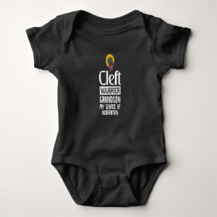 Cleft Palate Lip Grandson Strong Awareness Gift T Shirt