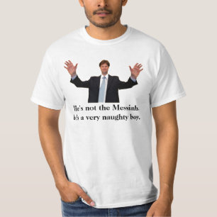 Clegg är han inte skjortan för Messiah T Shirt