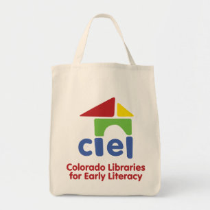 CLEL-logotypen hänger lös Tygkasse