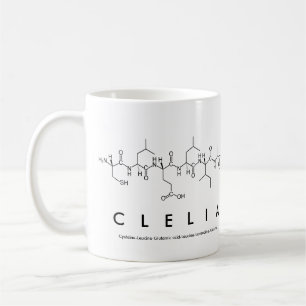 Clelia peptide namn mugg